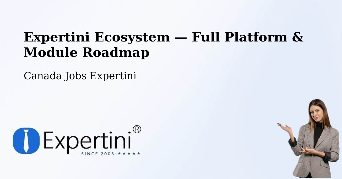 Expertini Ecosystem — Full Platform & Module Roadmap – Cap Chat