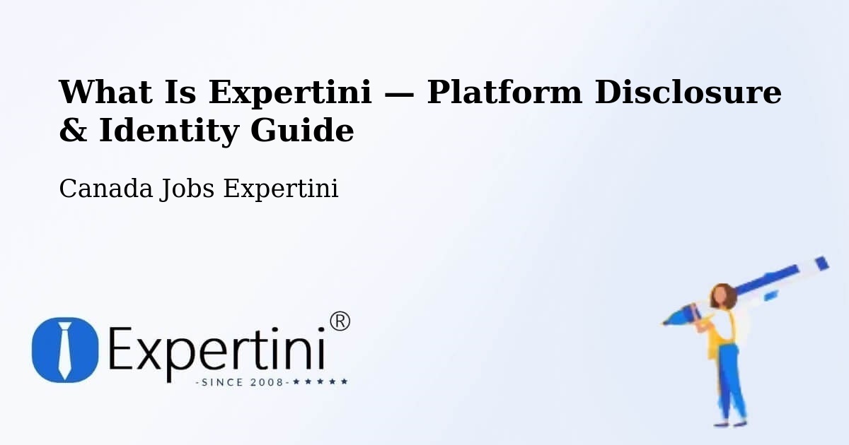 What Is Expertini — Platform Disclosure & Identity Guide – Cap Chat